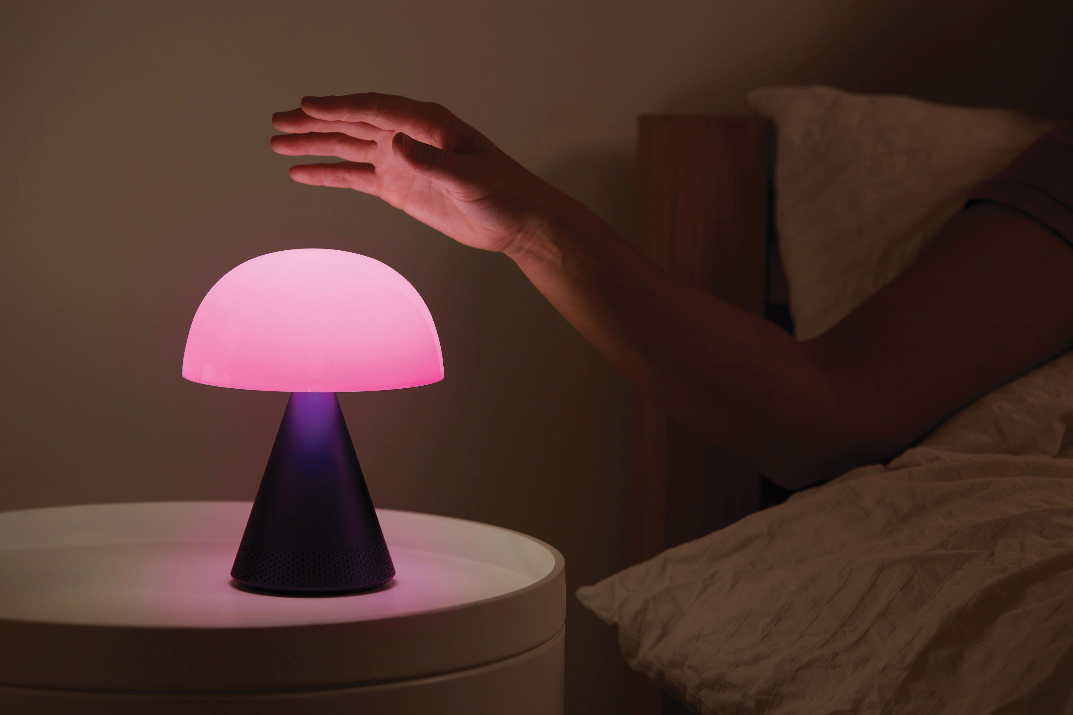 Lexon Mina L Led Lamba ve  Bluetooth Hoparlör Lacivert