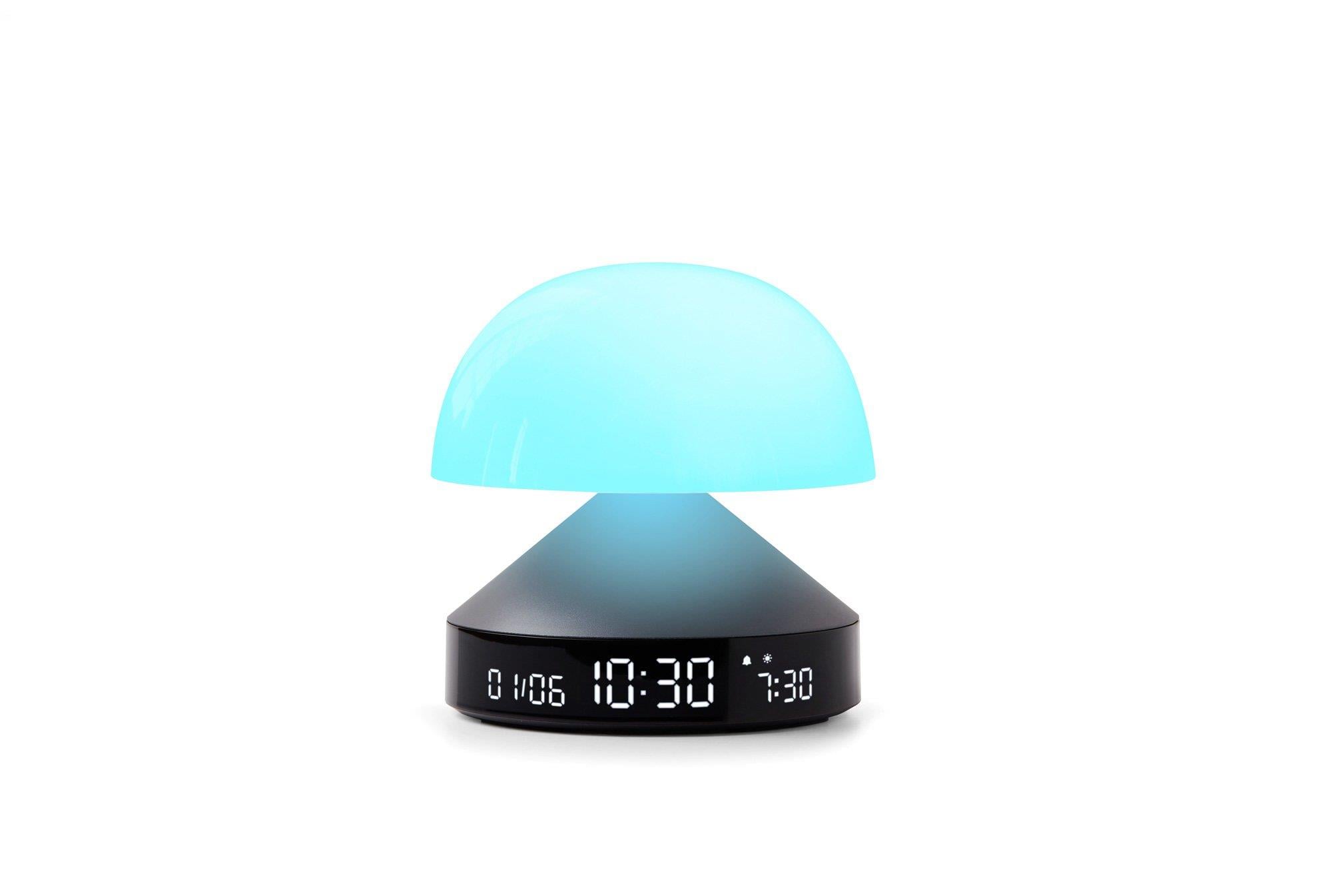Lexon Mina Sunrise Alarm Saatli Gün Işığı Simulatörü & Aydınlatma - Metalik Gri