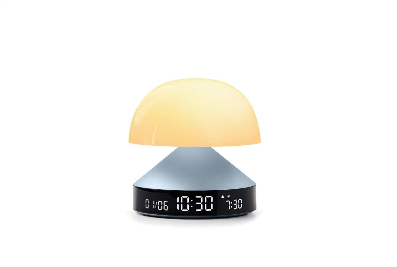 Lexon Mina Sunrise Alarm Saatli Gün Işığı Simülatörü & Aydınlatma Açık Mavi