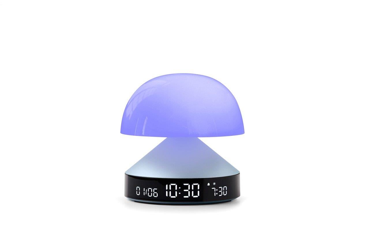 Lexon Mina Sunrise Alarm Saatli Gün Işığı Simülatörü & Aydınlatma Açık Mavi