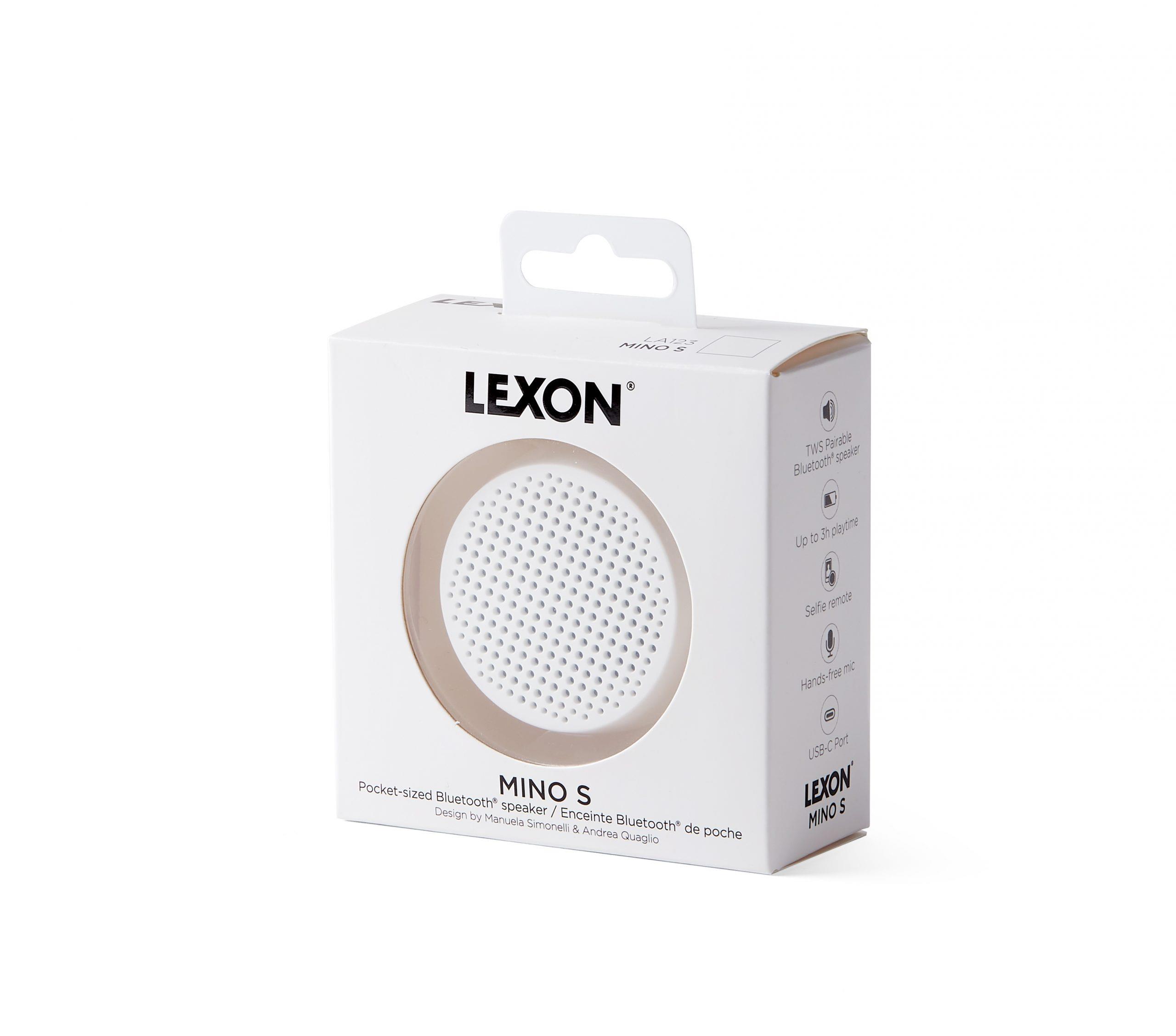 Lexon Mino S Bluetooth  Hoparlör Beyaz