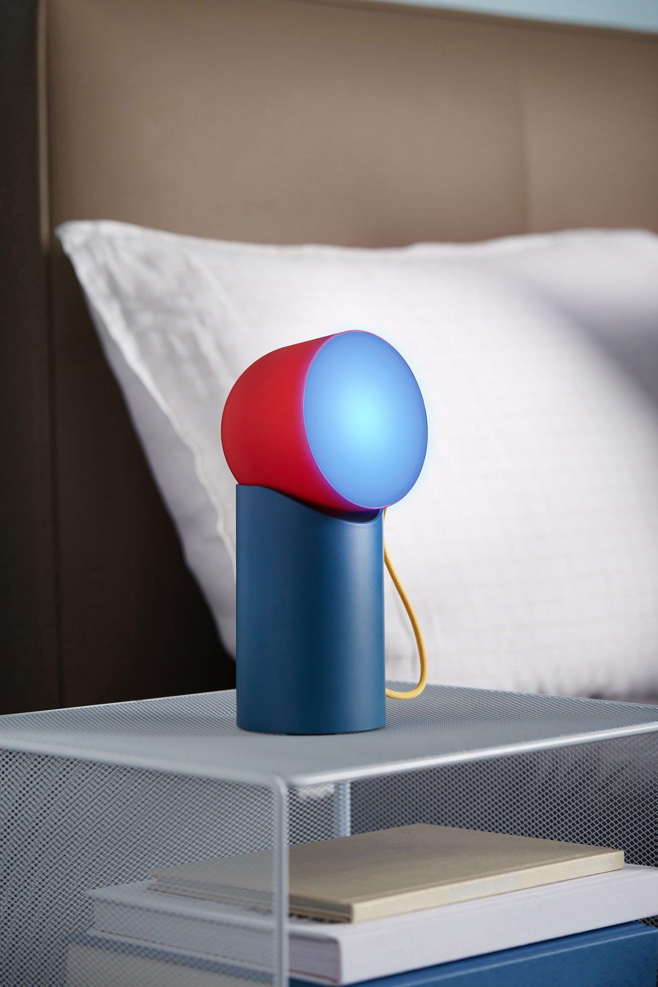 Lexon Orbe Led Aydınlatma Mavi & Kırmızı