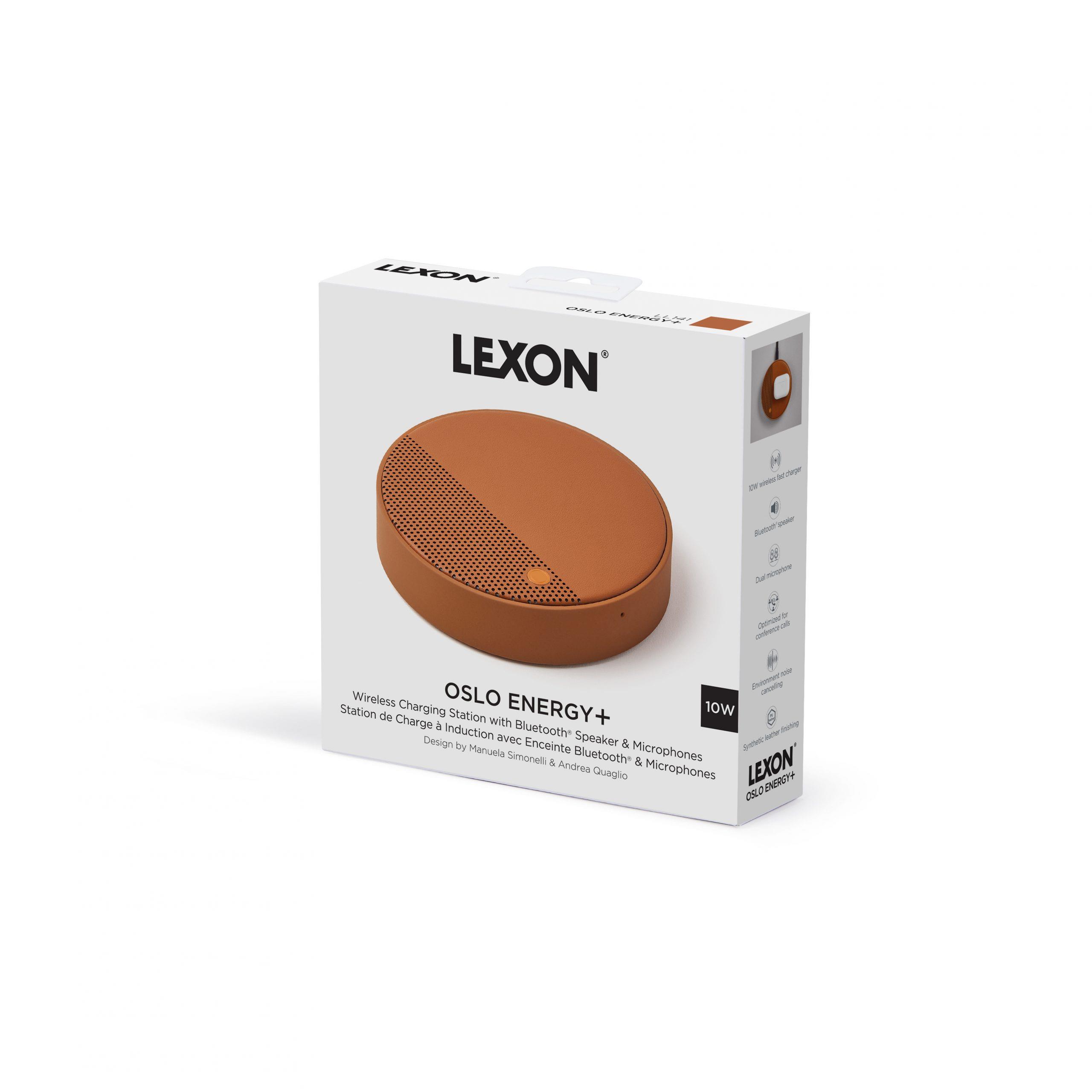Lexon Oslo Energy + Kablosuz Şarj Cihazı ve Bluetooth Hoparlör