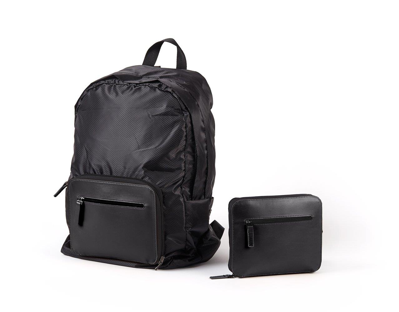 Lexon Packable Katlanabilir Sırt Çantası Siyah