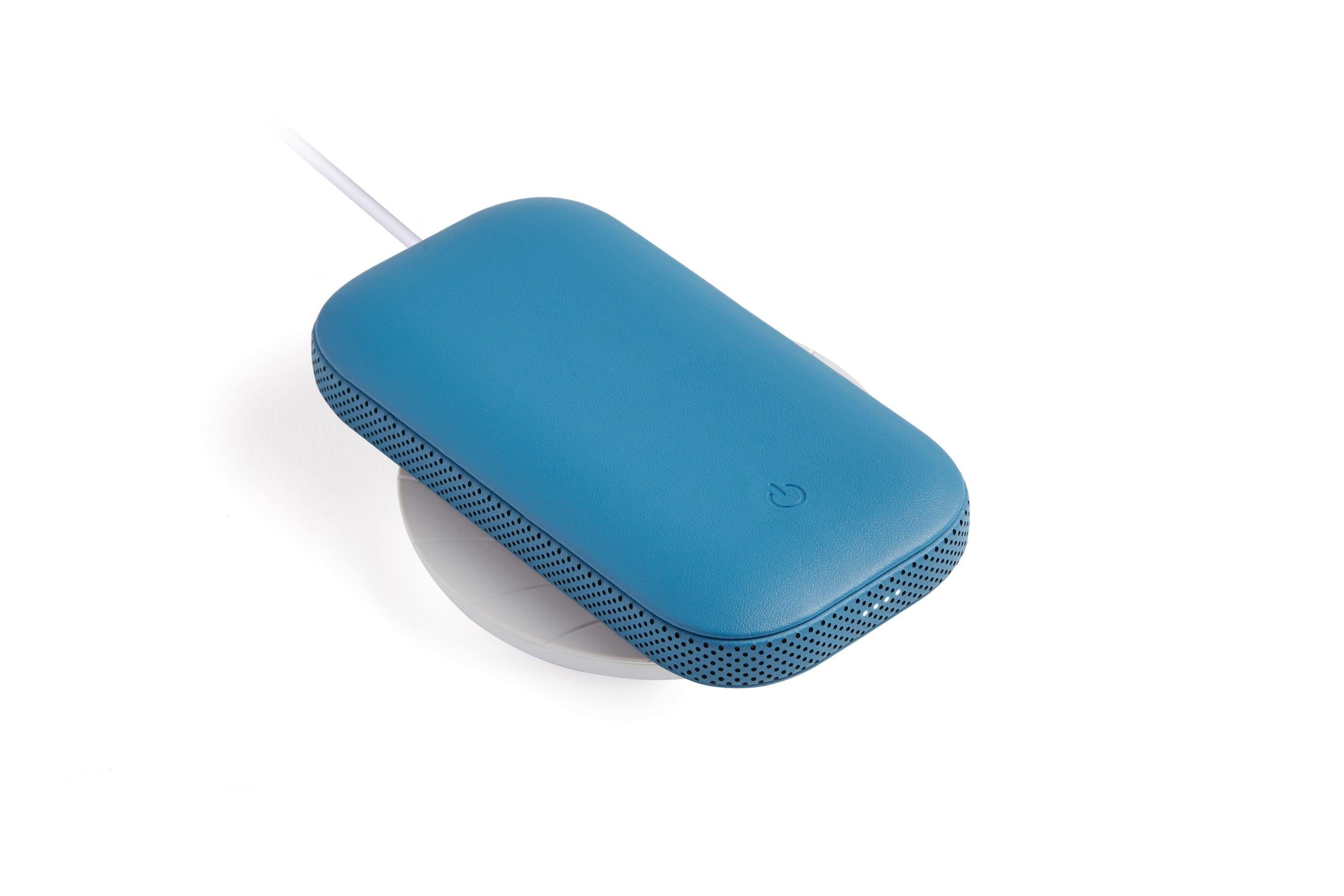 Lexon Powersound Deri Kablosuz  Şarj Cihazı ve Bluetooth Hoparlör