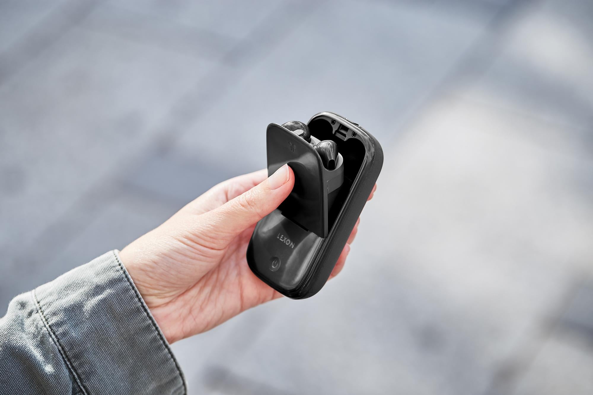 Lexon Speakerbuds Bluetooth Kulaklık & Bluetooth Hoparlör Siyah