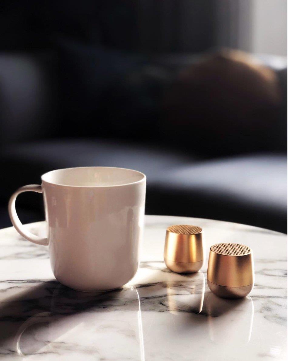 Lexon Twin Mino Bluetooth Hoparlör - Mor