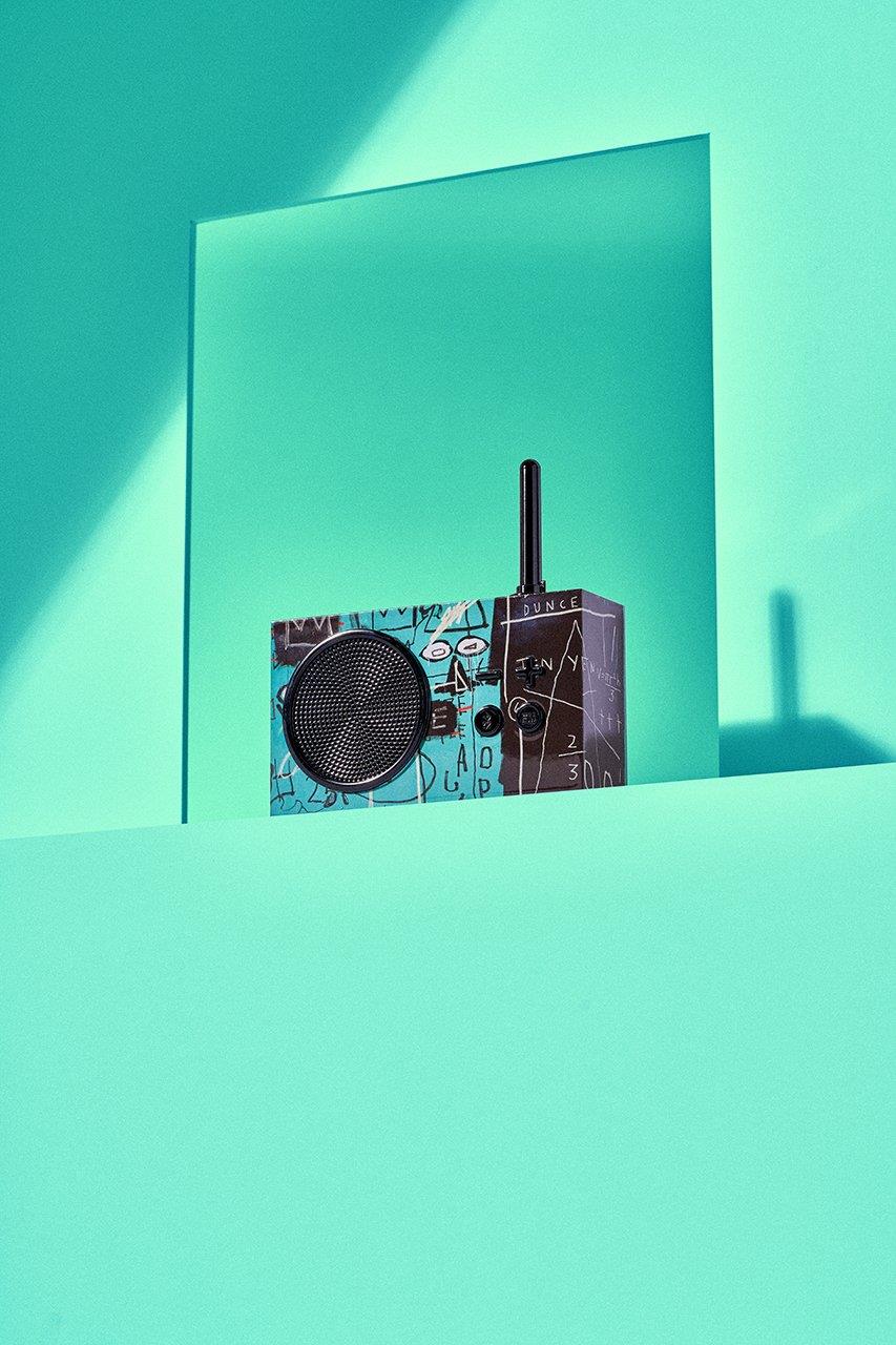 Lexon Tykho 3 Bluetooth Hoparlör ve Radyo X Jean-Michel Basquiat Pi