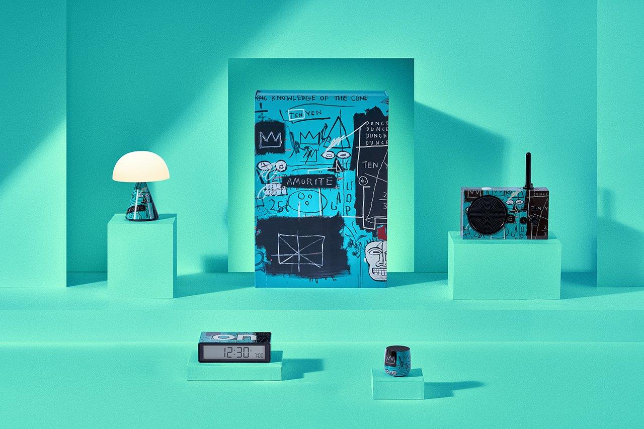 Lexon Tykho 3 Bluetooth Hoparlör ve Radyo X Jean-Michel Basquiat Pi