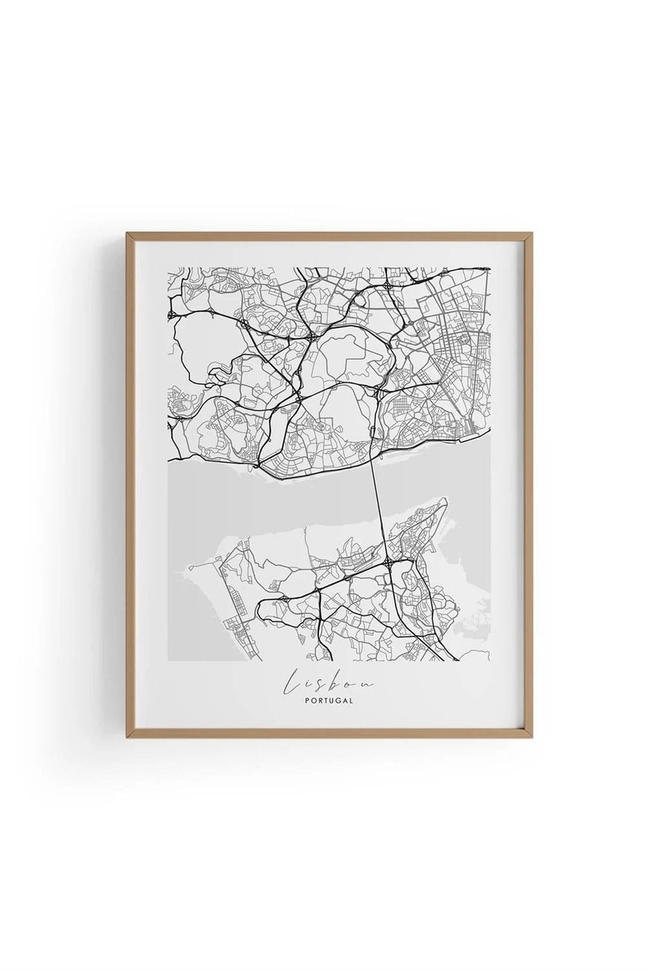 Lisbon City Map