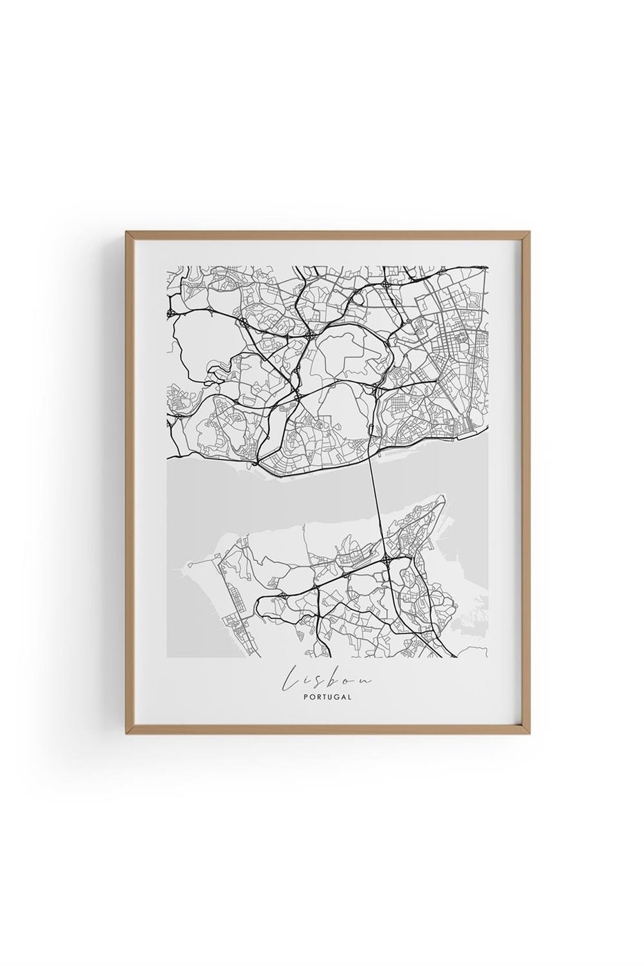 Lisbon City Map