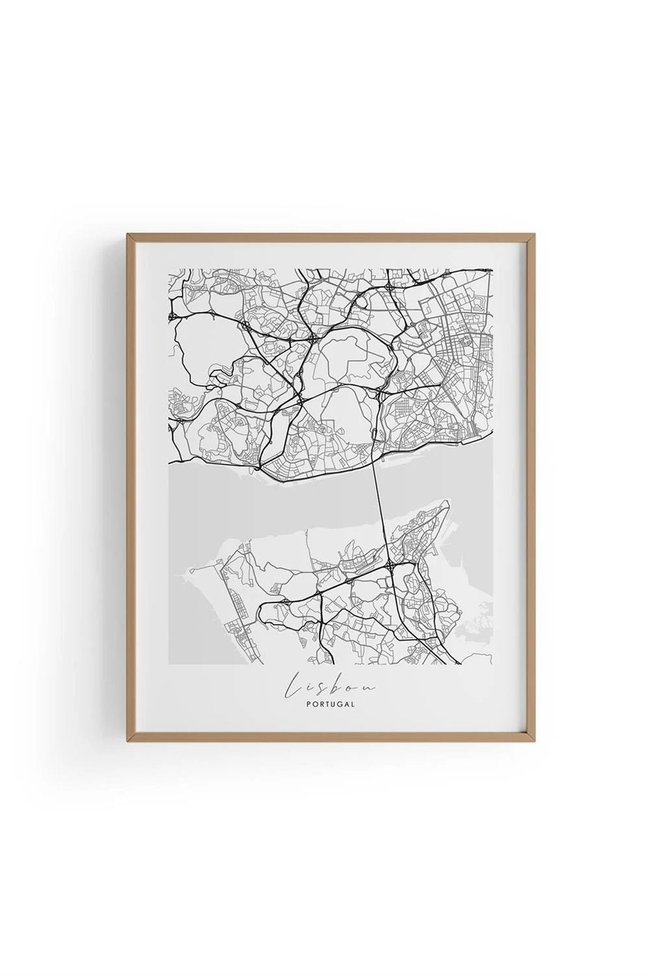Lisbon City Map
