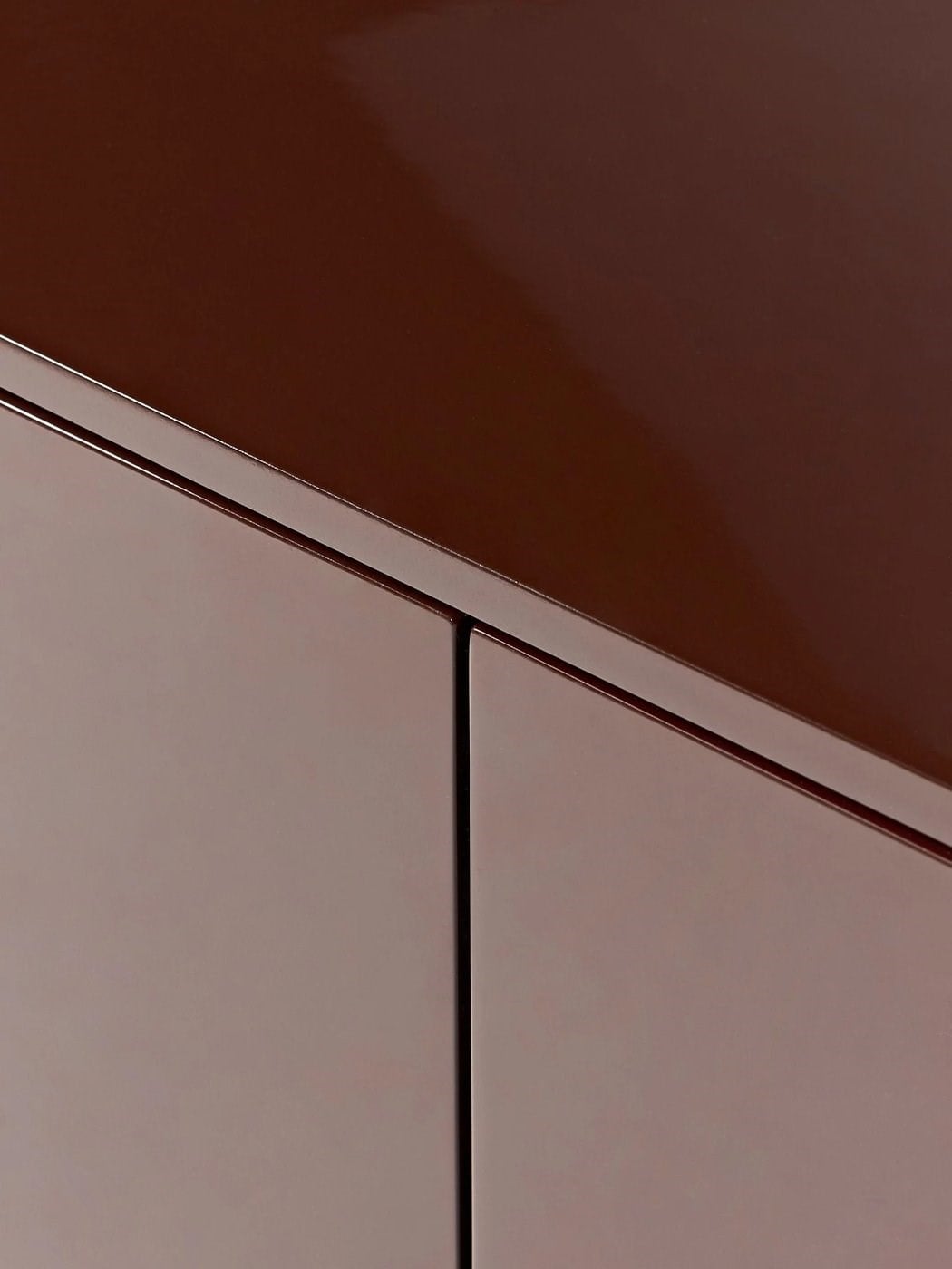 Liv Modern Lake Dressoir Minimalist Tasarım Parlak Yüzeyli