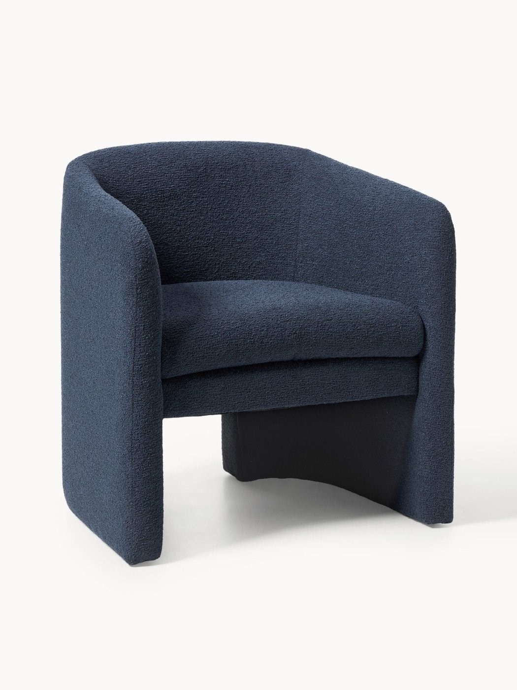 Mairo Bouclé Modern Tasarım Lüks Tekli Lounge Koltuk