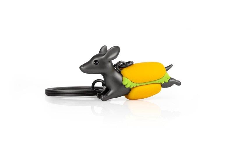 Metalmorphose Dachshund Sosisli Sandviç Anahtarlık