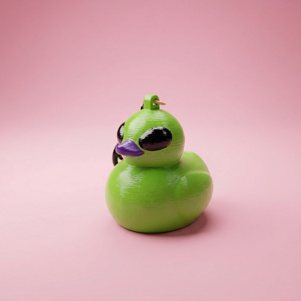 Mini Ördek Anahtarlık | Alien Duck