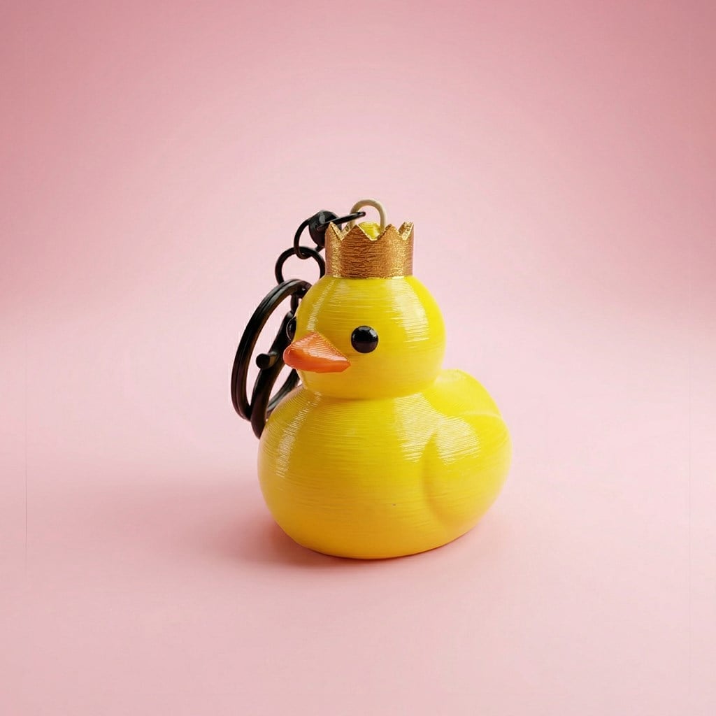 Mini Ördek Anahtarlık | King Duck