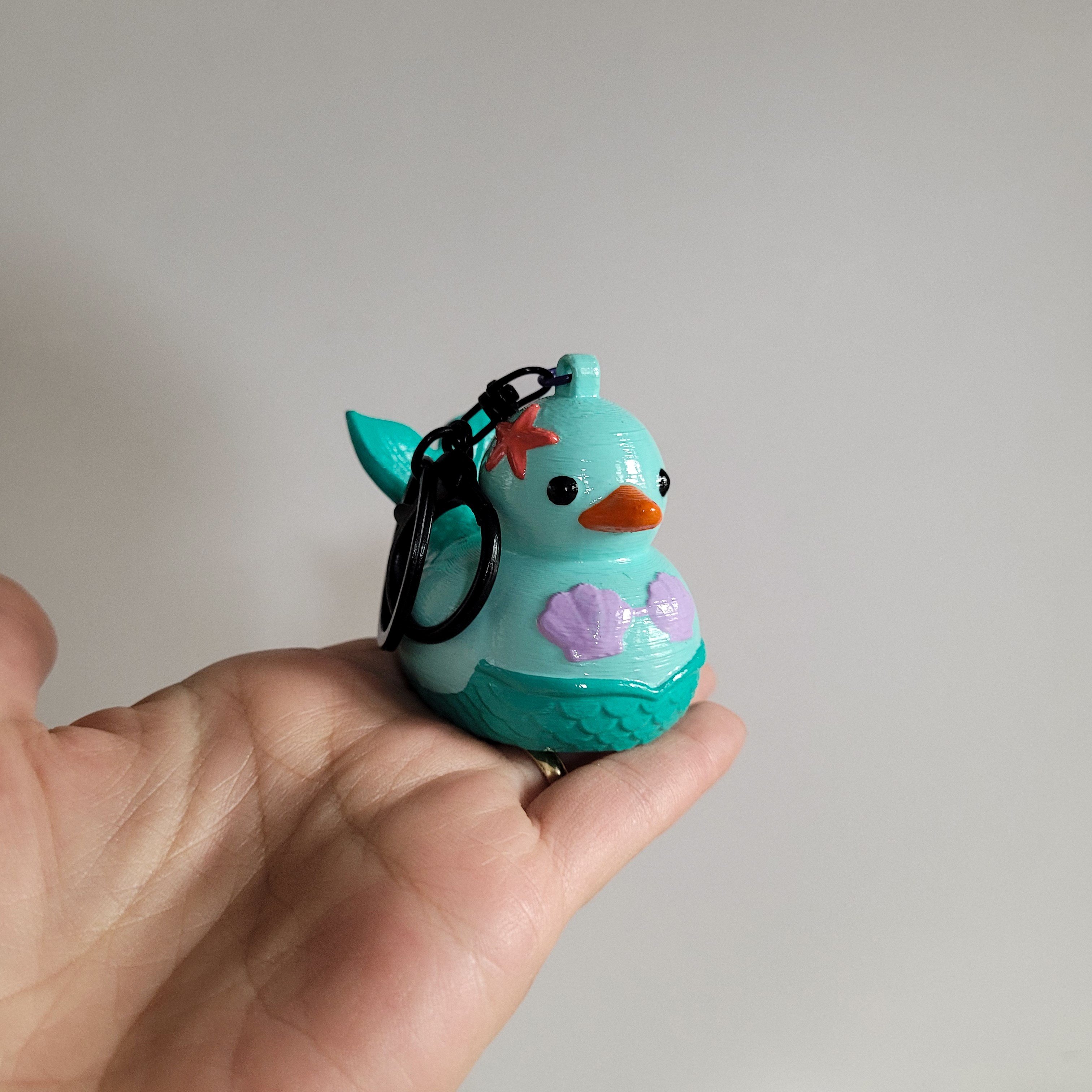 Mini Ördek Anahtarlık | Mermaid Duck