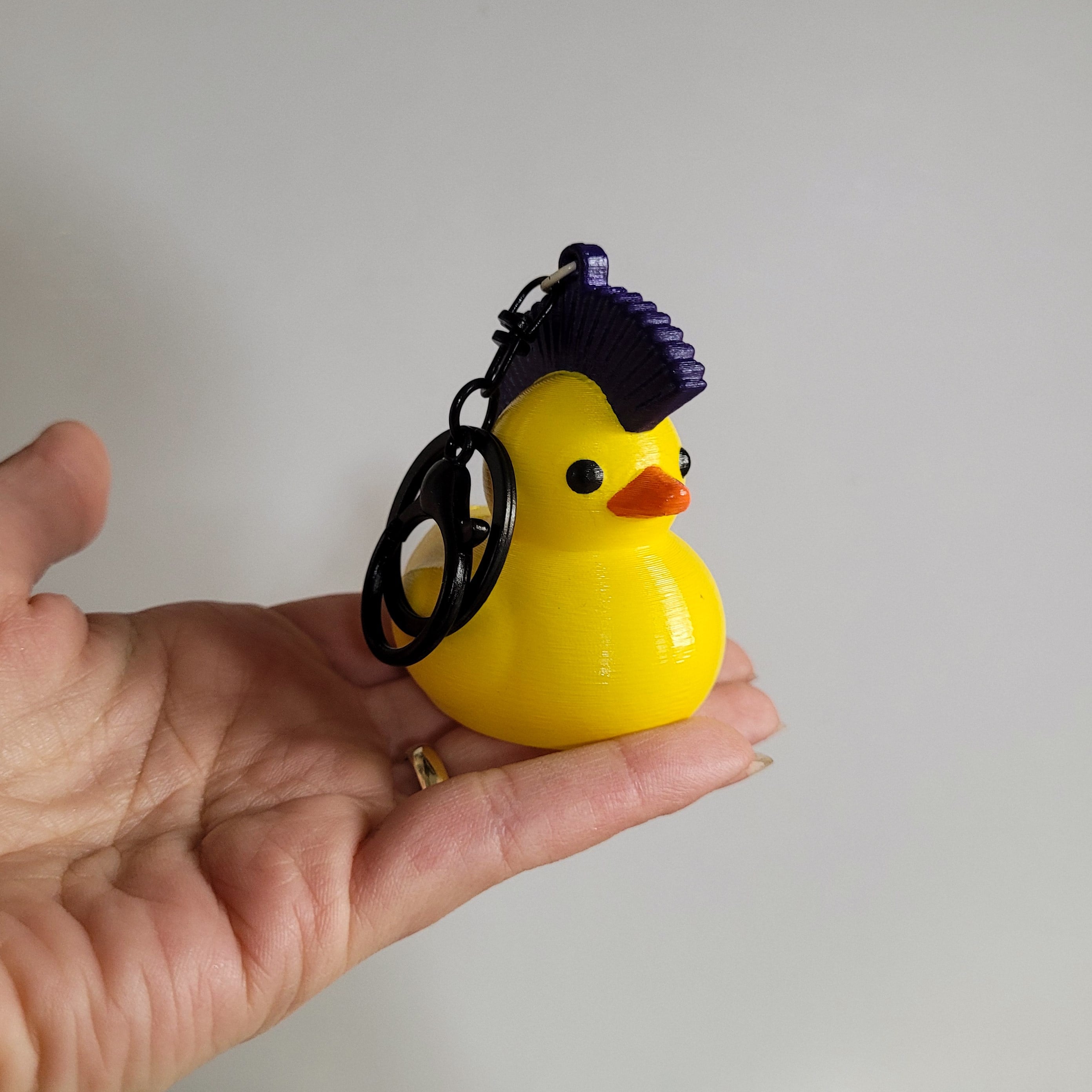 Mini Ördek Anahtarlık | Mohawk Duck