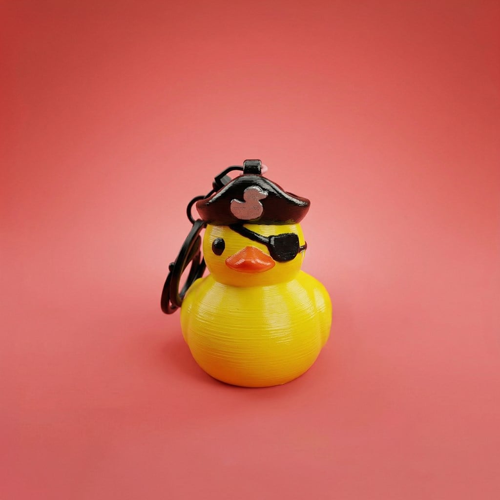 Mini Ördek Anahtarlık | Pirate Duck
