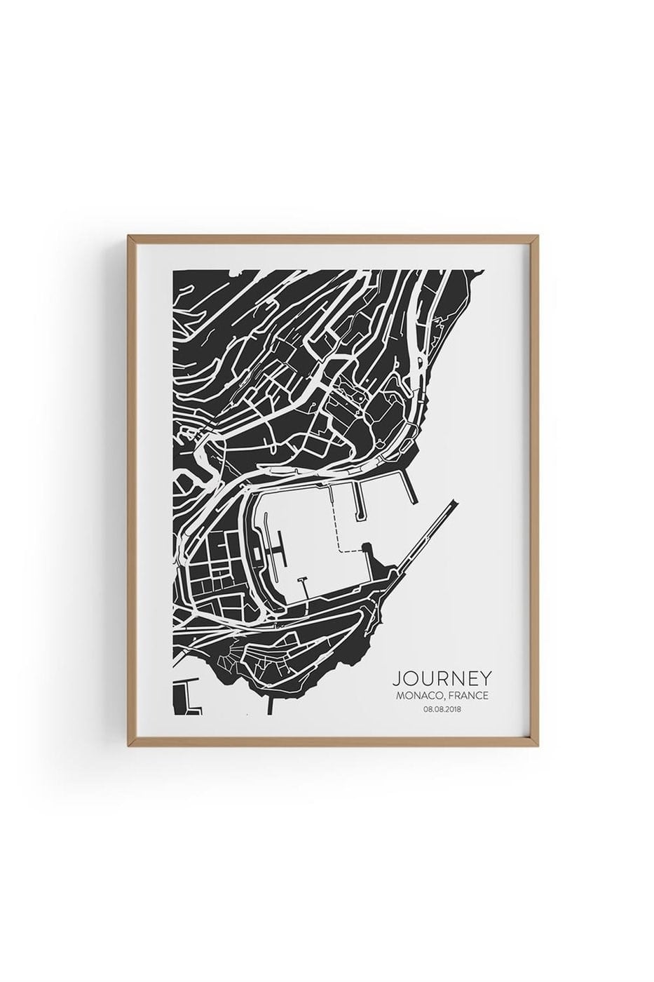 Monaco City Map