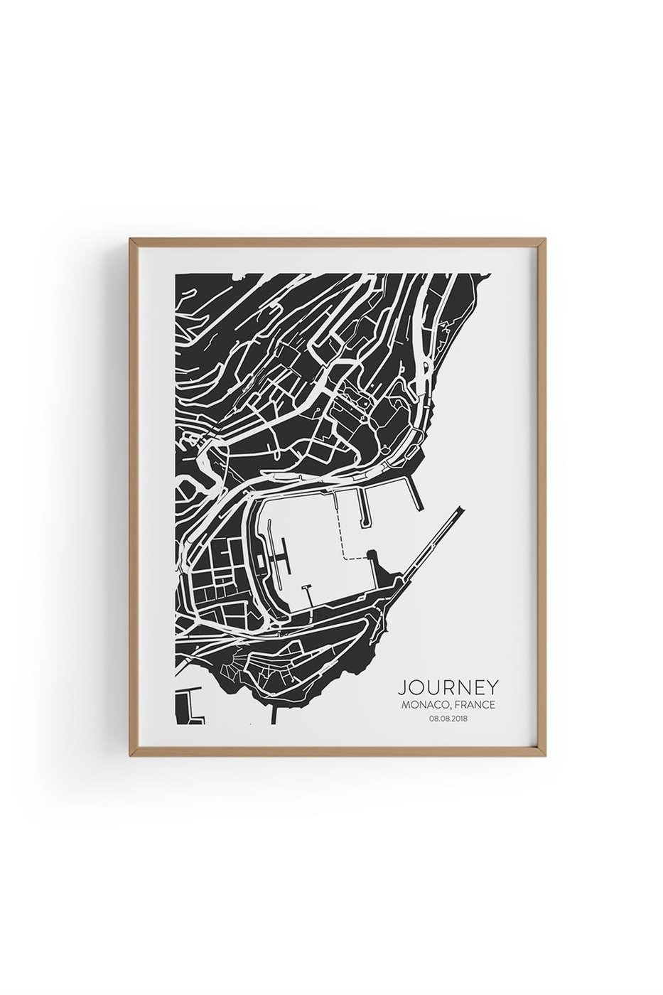 Monaco City Map