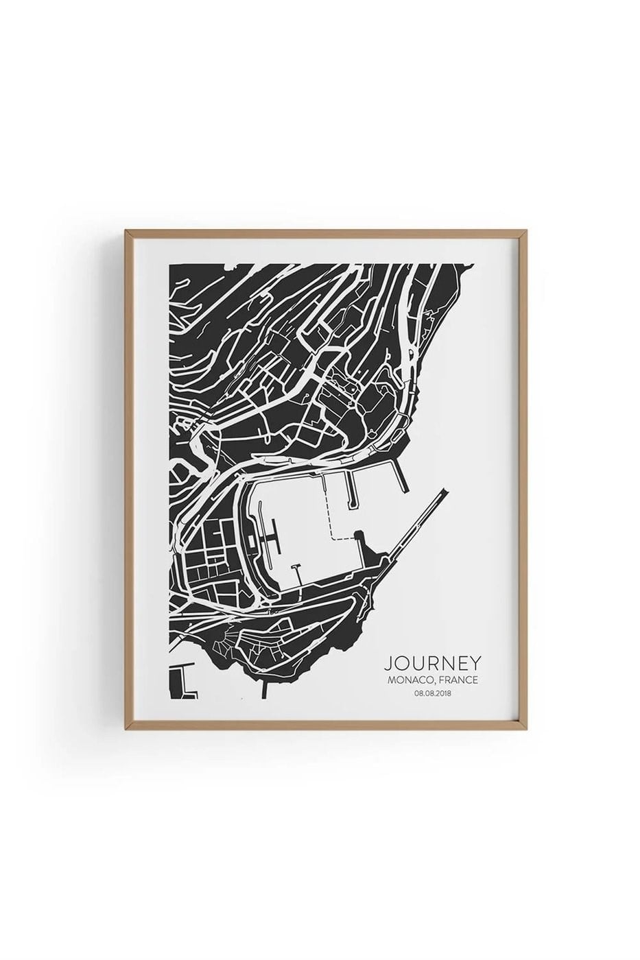 Monaco City Map