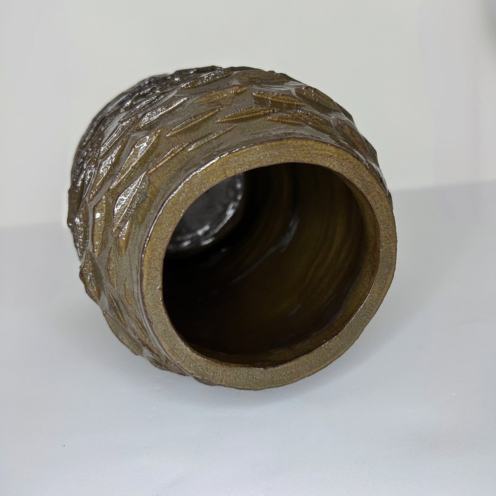 Mossbound Stoneware Orta Vazo