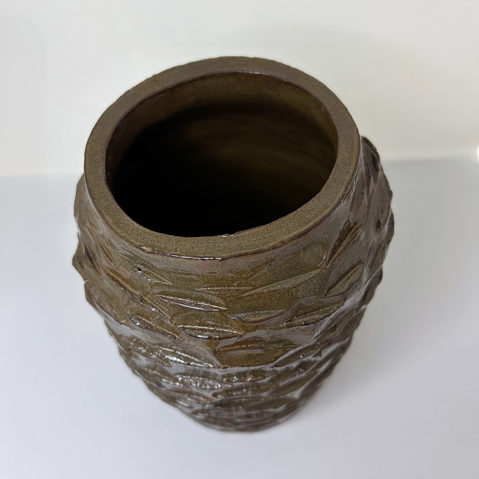 Mossbound Stoneware Orta Vazo