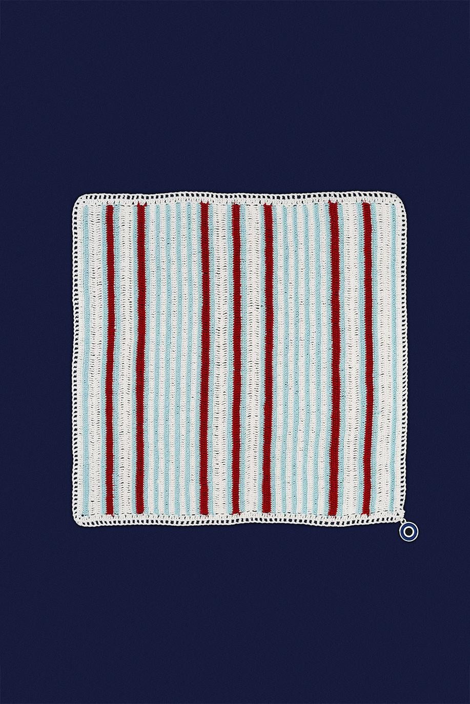 Multistripes El İşi Dantel Örtü