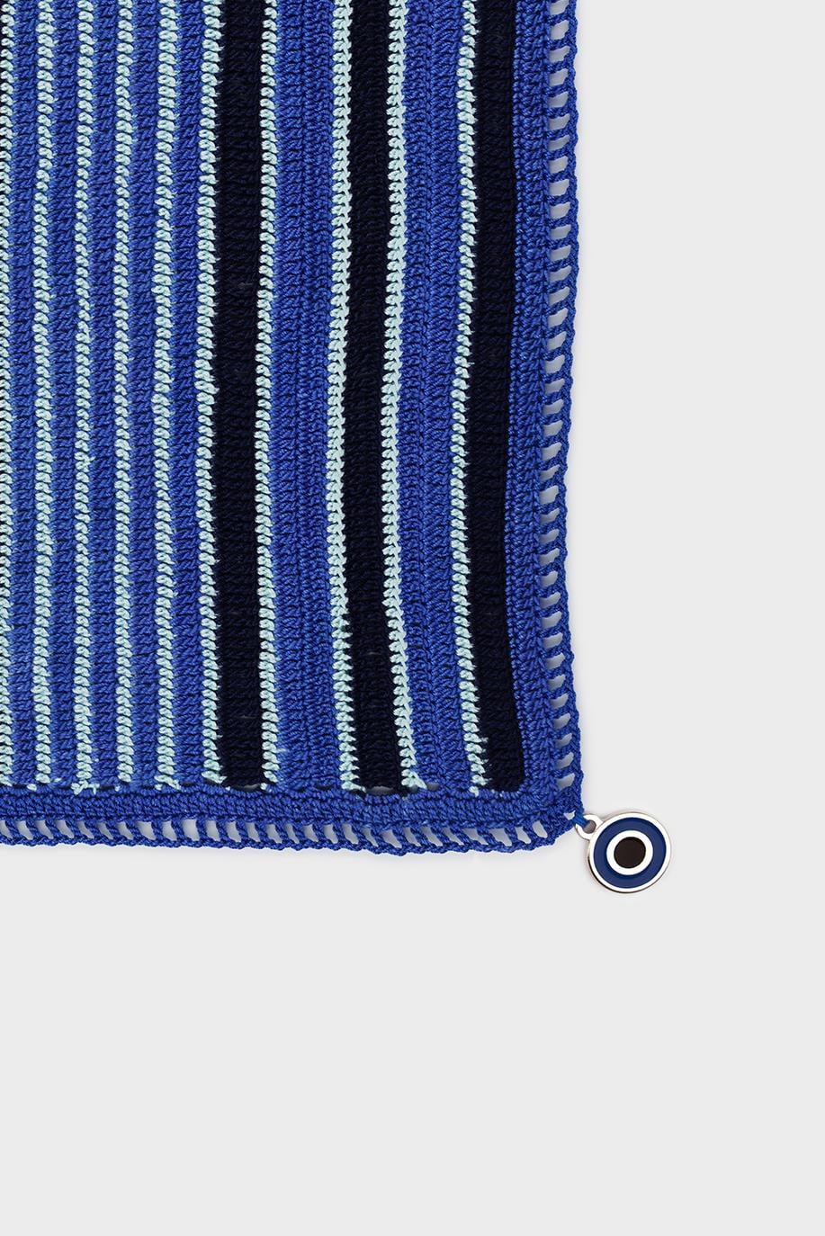 Multistripes El İşi Dantel Örtü