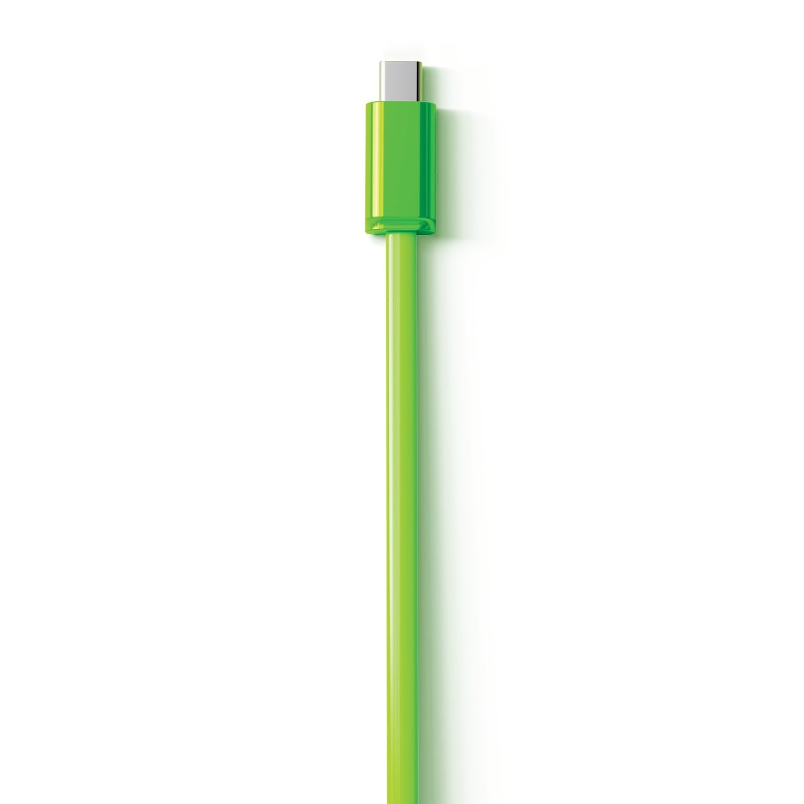 Mustard Juicy Boosta  USB-C 100W Hızlı Şarj Kablosu - Yeşil