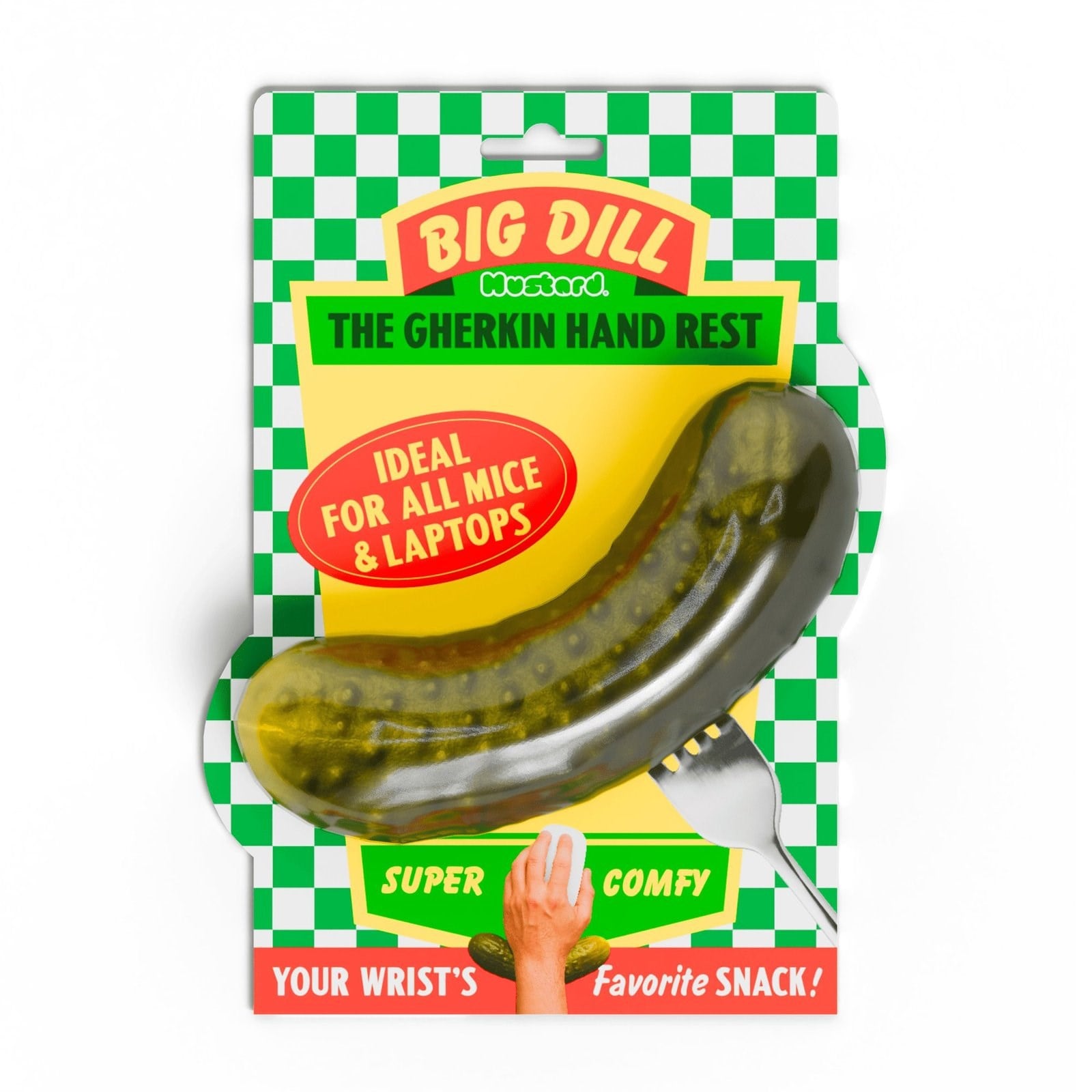 Mustard Kornişon Mouse Bilek Desteği