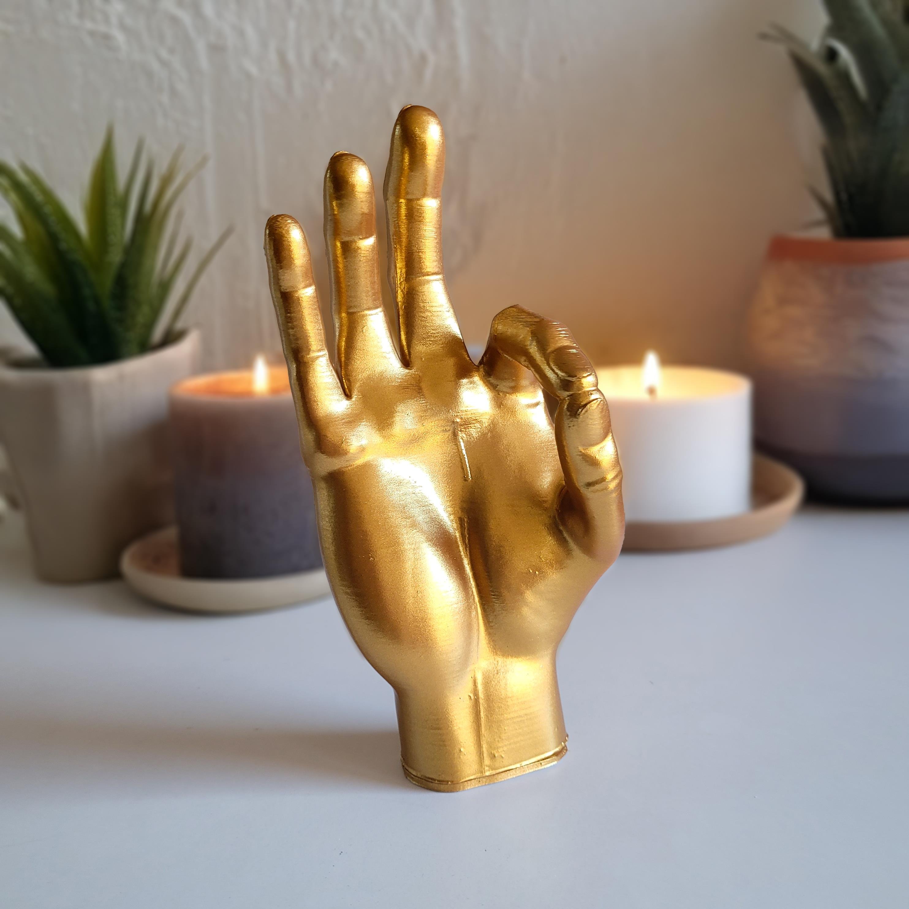 Okey El Figürü | Antik Gold