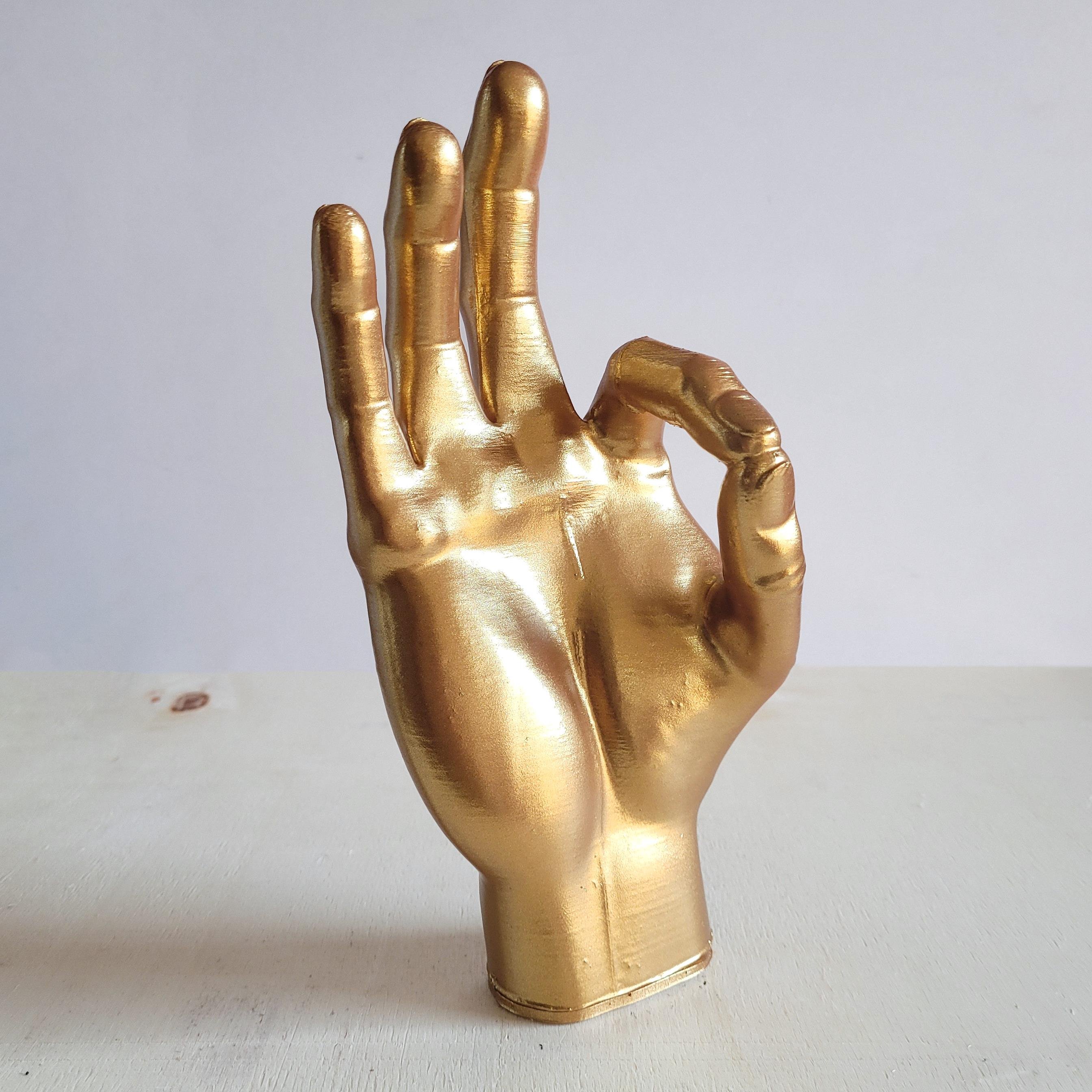 Okey El Figürü | Antik Gold