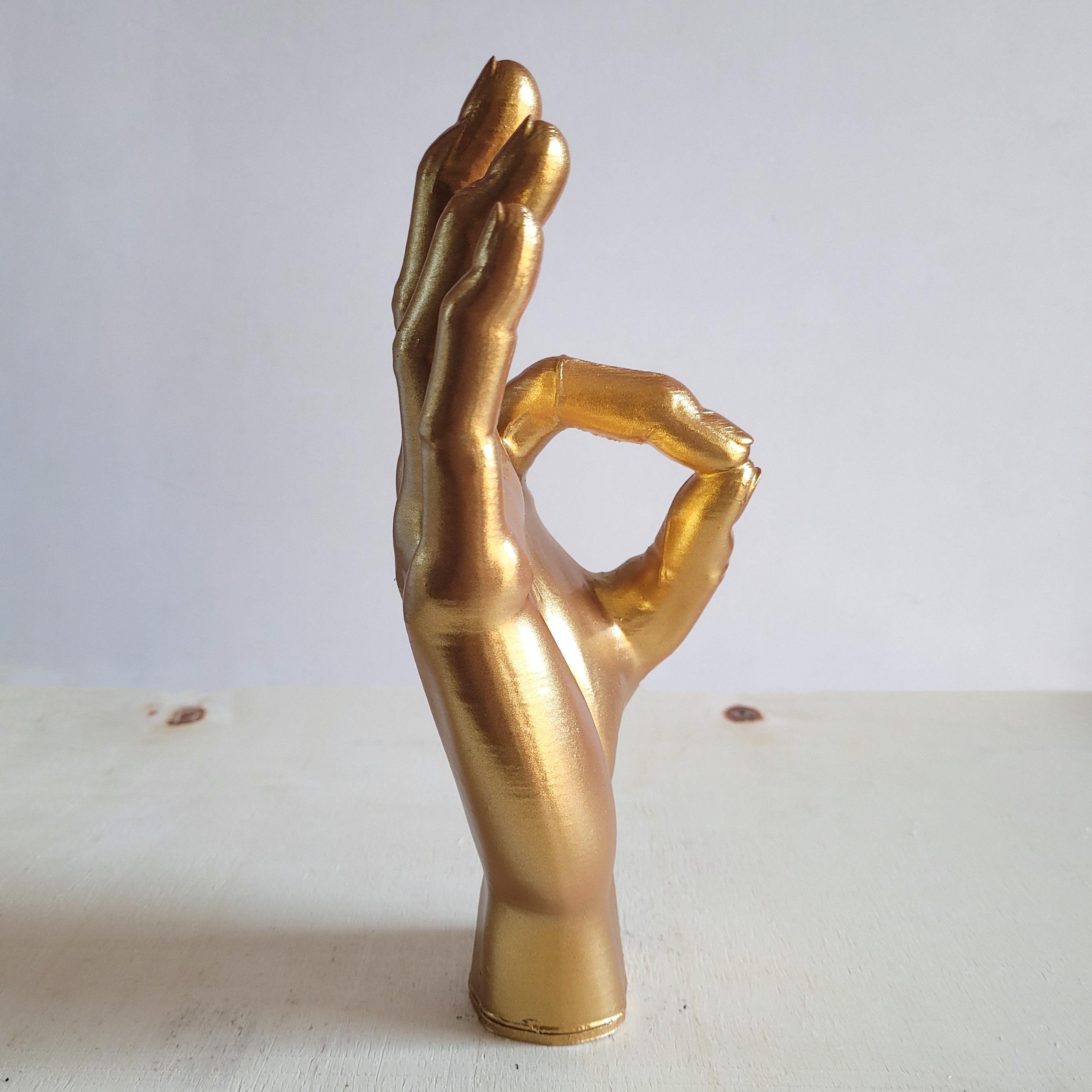Okey El Figürü | Antik Gold