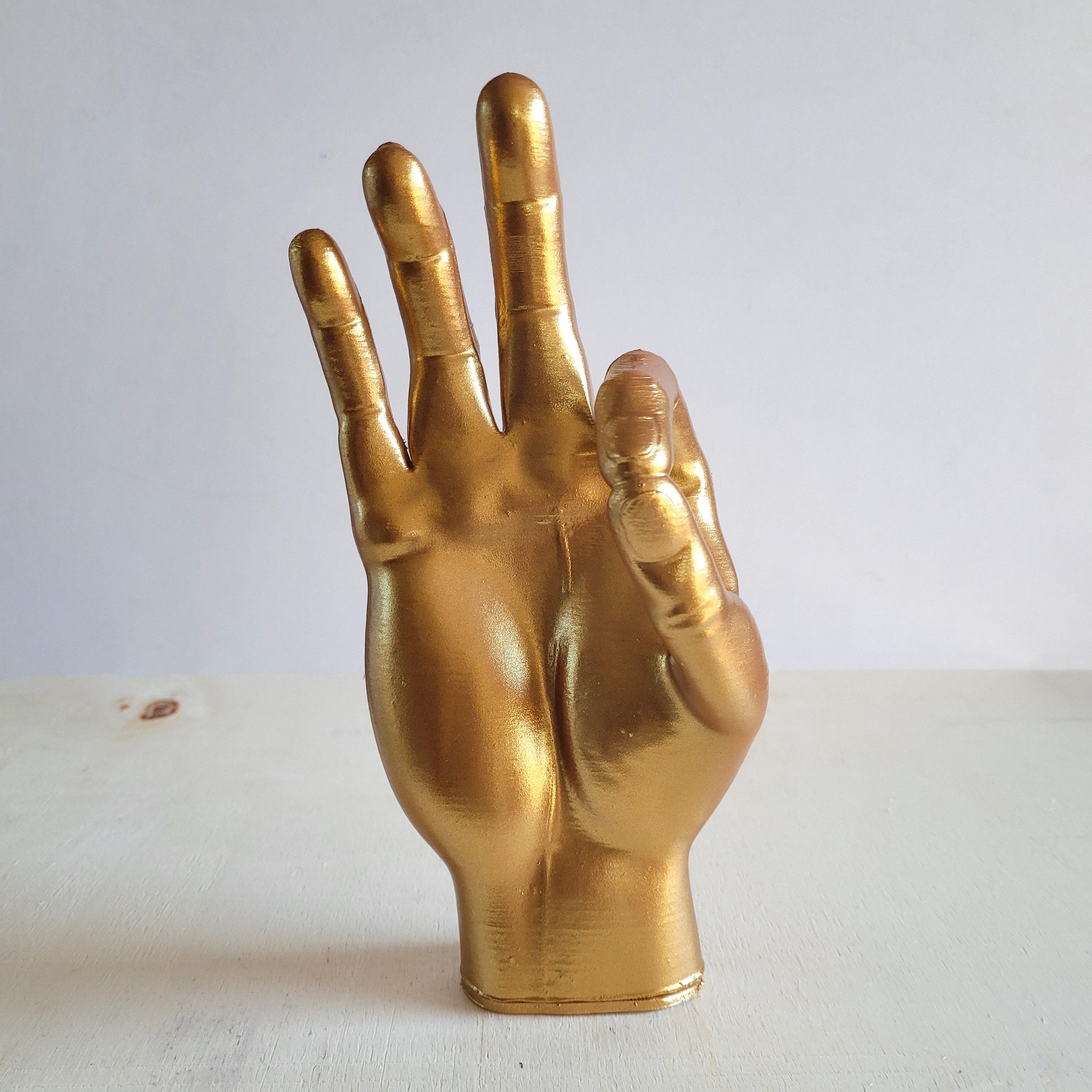 Okey El Figürü | Antik Gold