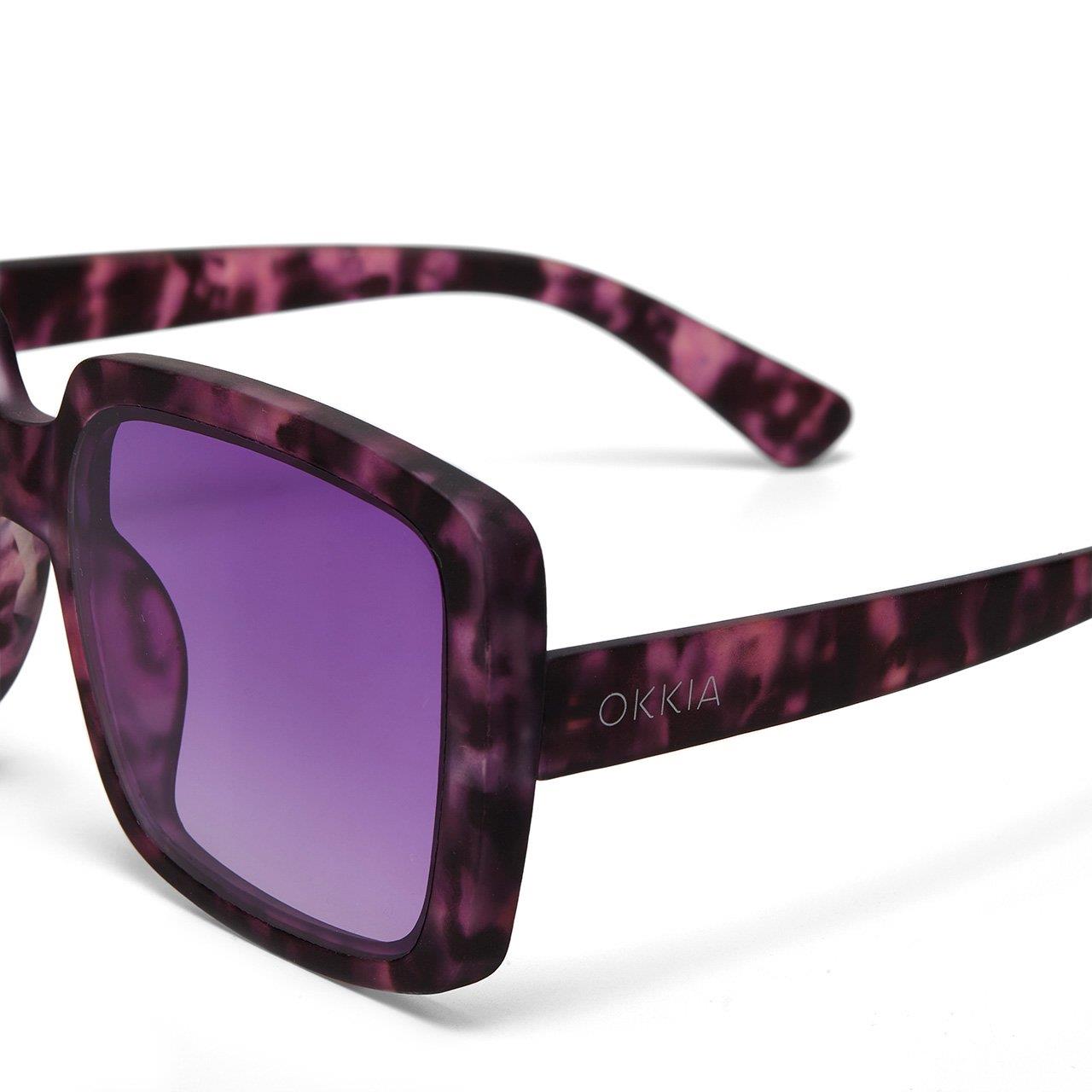 Okkia Alessia Unisex Güneş Gözlüğü Rose Havana