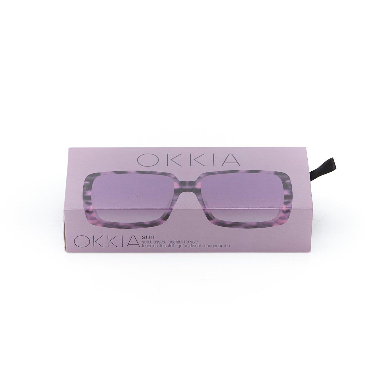 Okkia Alessia Unisex Güneş Gözlüğü Rose Havana