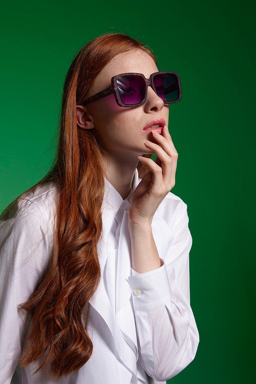 Okkia Alessia Unisex Güneş Gözlüğü Rose Havana