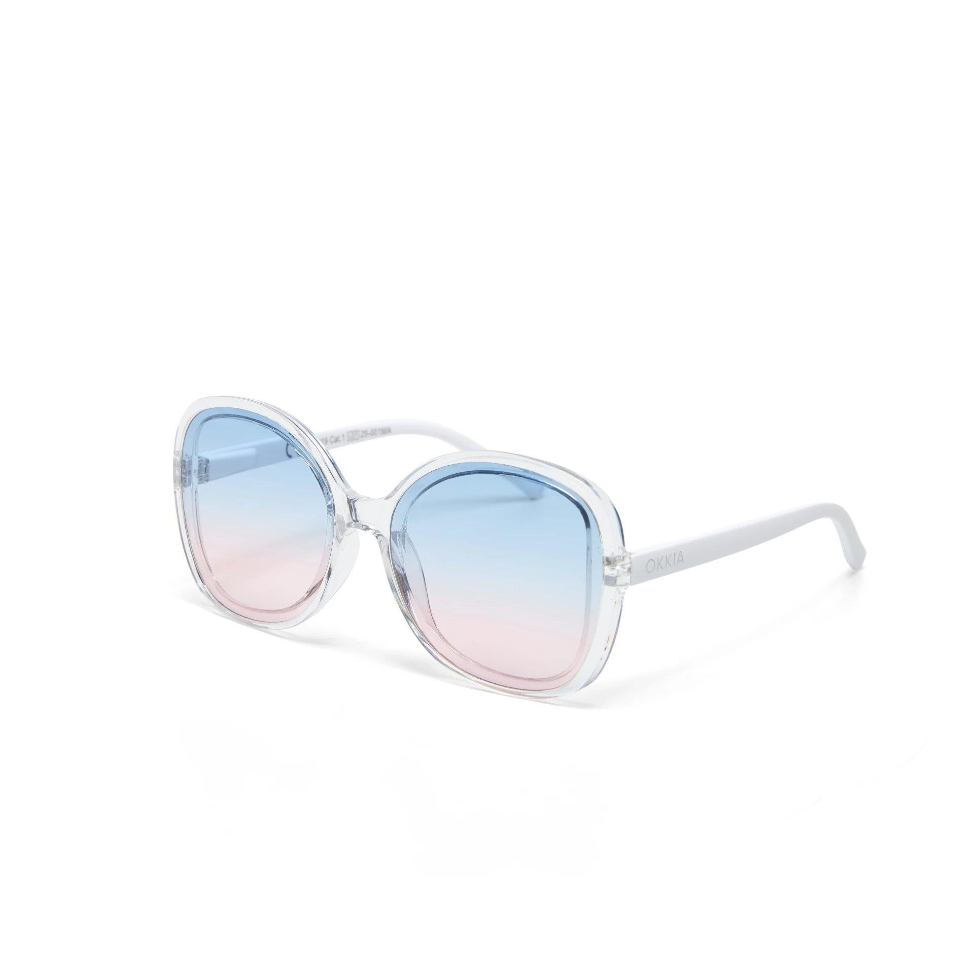 Okkia Anna Butterfly Güneş Gözlüğü Blue/Pink Degrade