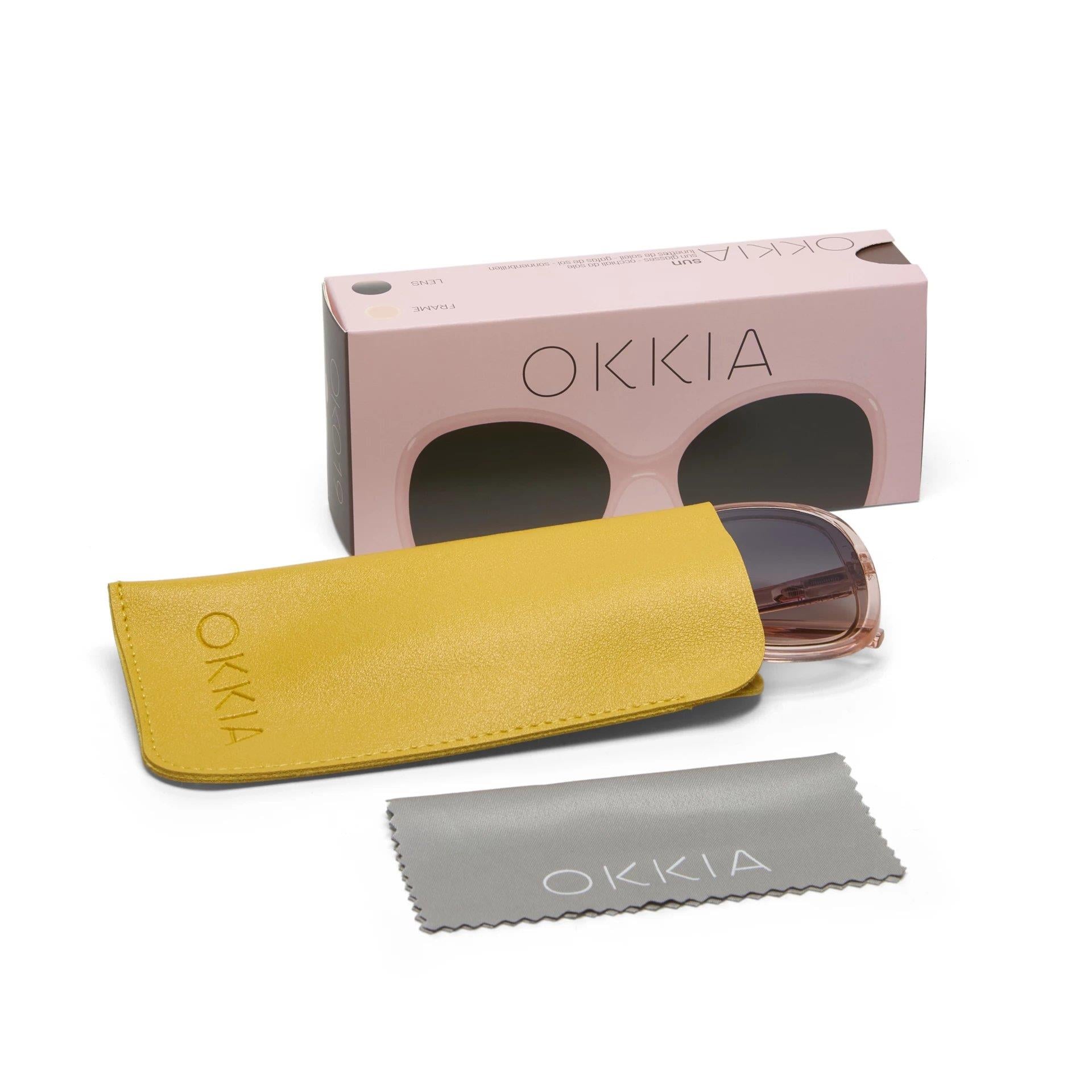 Okkia Anna Butterfly Güneş Gözlüğü Brown/Pink