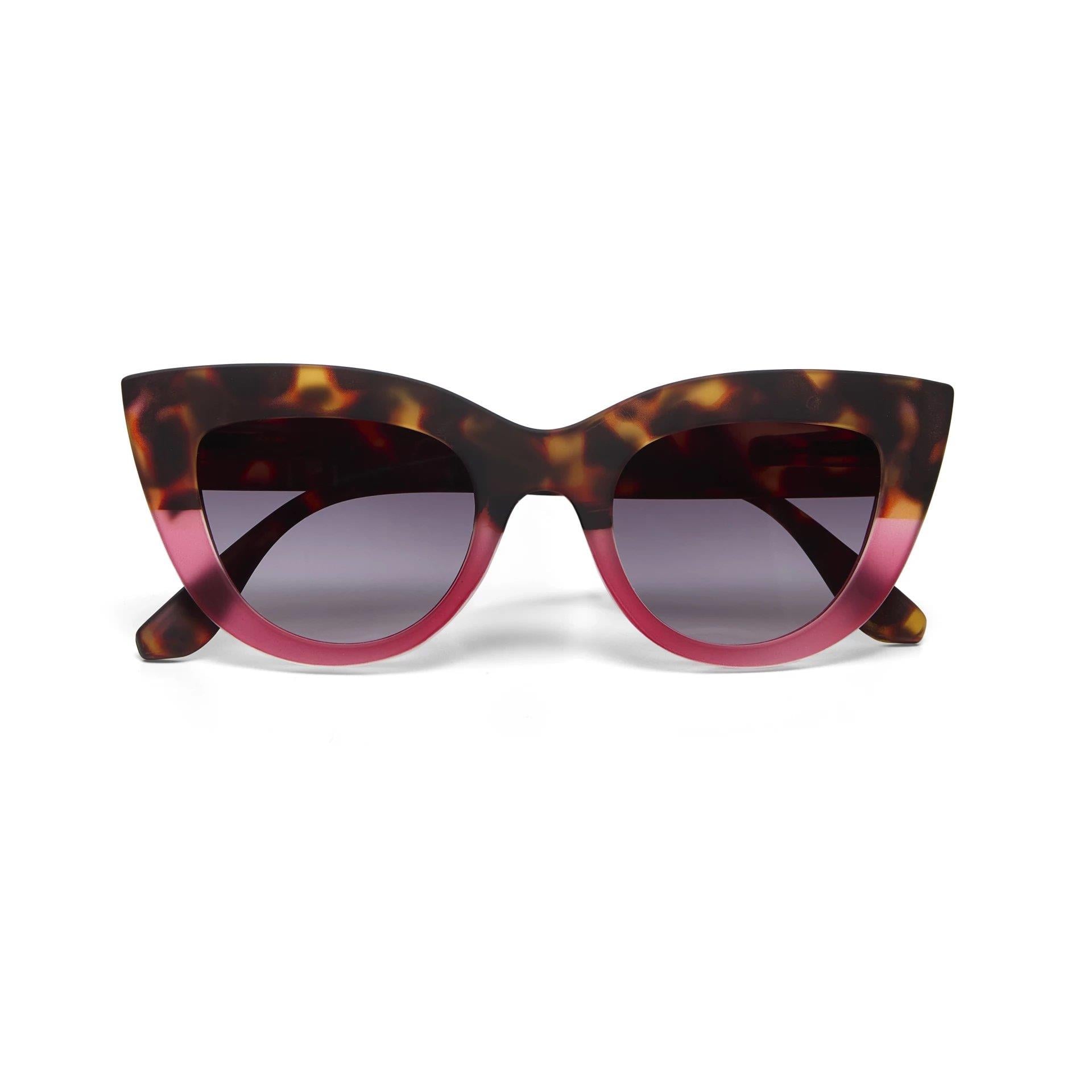 Okkia Claudia Big Cat Güneş Gözlüğü Pink Havana