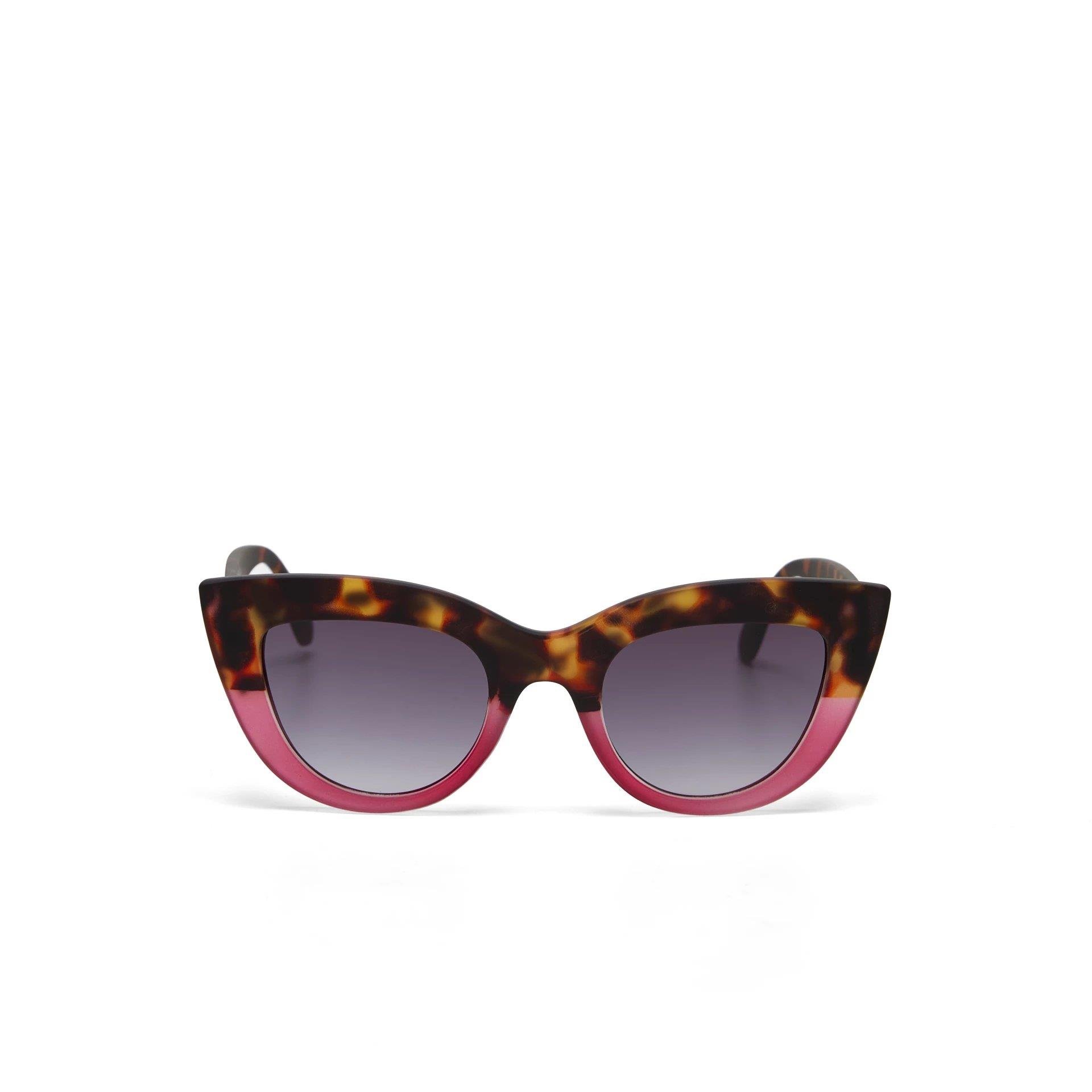 Okkia Claudia Big Cat Güneş Gözlüğü Pink Havana