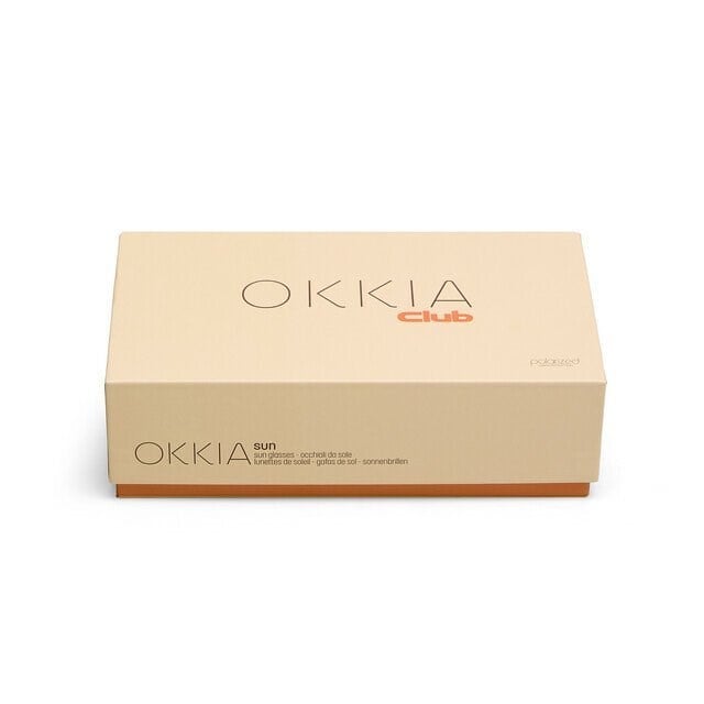 Okkia Club ISCHIA Siyah Lens Polarize Güneş Gözlüğü Bal Rengi
