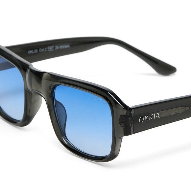 Okkia Club STROMBOLI Mavi Lens Güneş Gözlüğü Şeffaf Füme