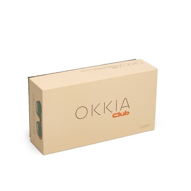 Okkia Club STROMBOLI Yeşil Lens Güneş Gözlüğü Klasik Havana