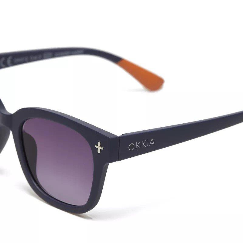 Okkia Giovanni Midnight  Unisex Güneş Gözlüğü Siyah Gradyan