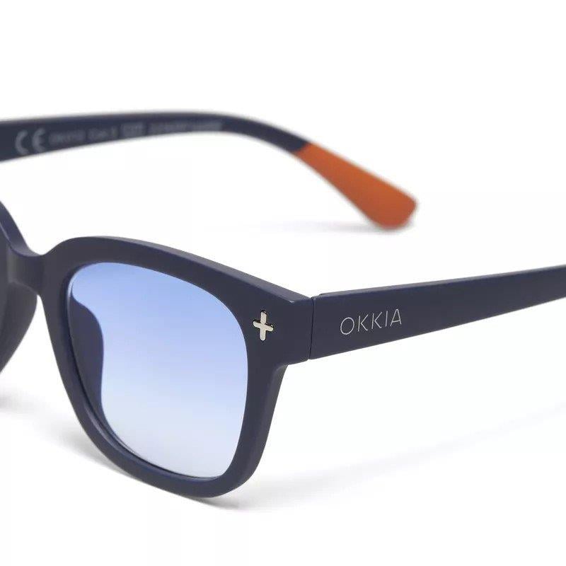 Okkia Giovanni Midnight  Unisex Güneş Gözlüğü Mavi Gradyan