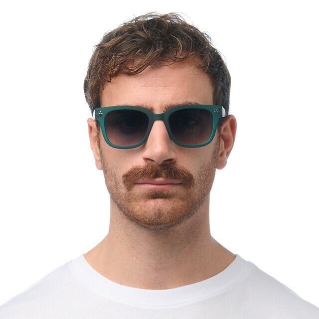 Okkia Giovanni Yeşil Gradyan Lens Unisex Güneş Gözlüğü Yeşil